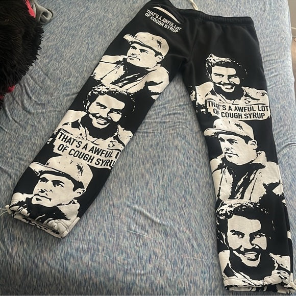 Awful Lot Of Cough Syrup Sweatpants - 100% Authentic Premium Quality