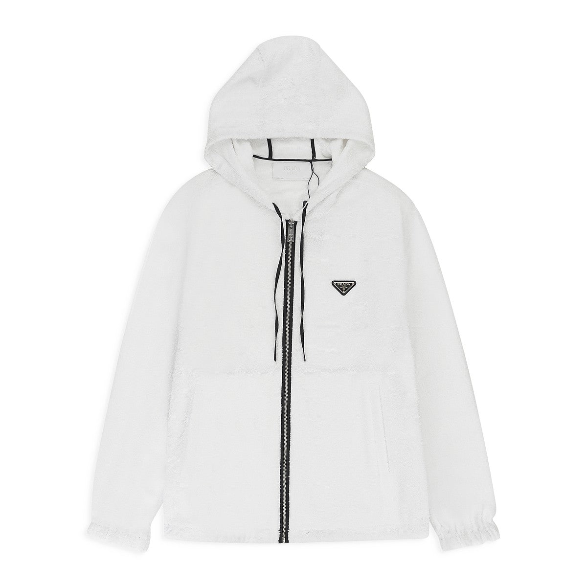 Prada Zip-Up Hoodie - 100% Authentic Premium Quality